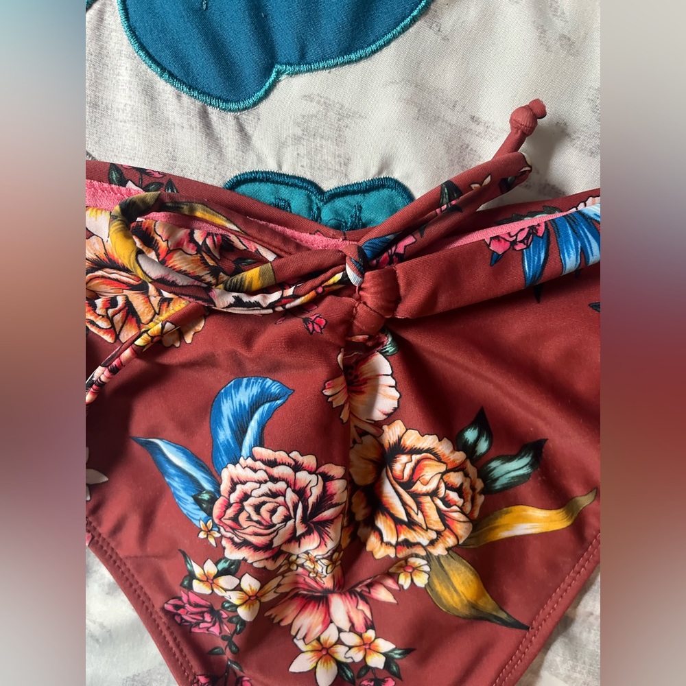 Nobo No Boundaries Supercute Rust Color Back Tie … - image 8